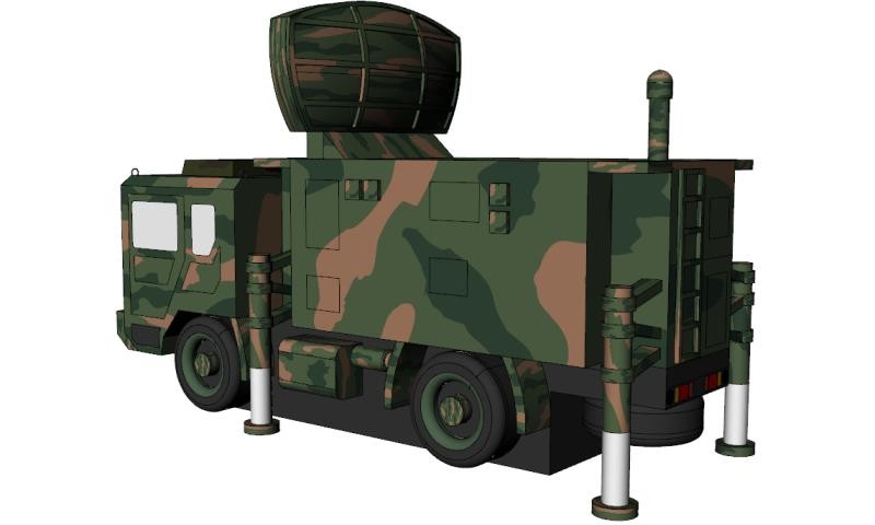 平和军用导弹车