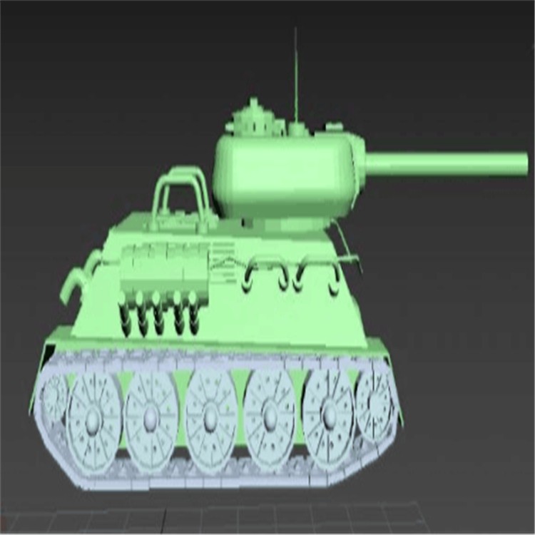 平和充气军用坦克模型